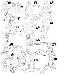 Second 15 sketch poses
