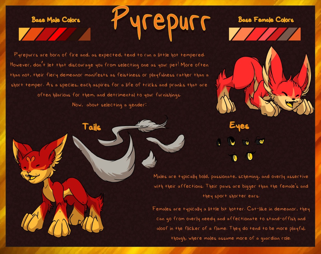 The Purepurr; A Closed Species by Rii