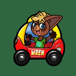 ych toy car badge Wren2