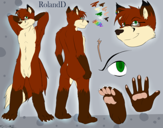 Roland Reference Sheet (Commission)