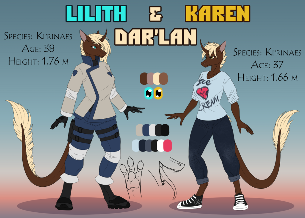 Lilith & Karen Dar'Lan reference |1|