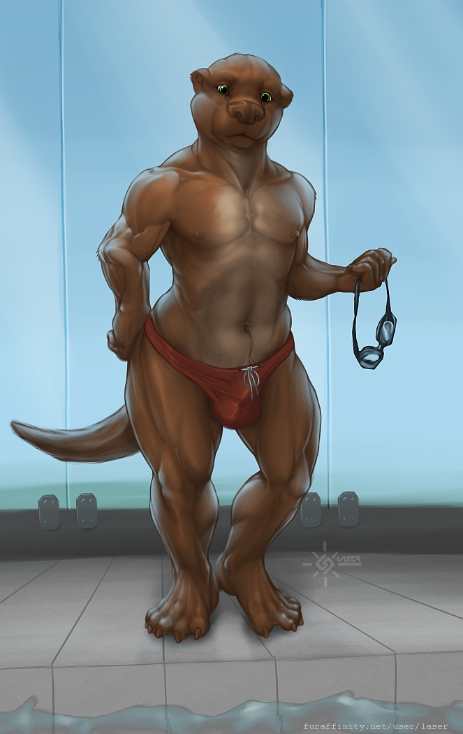 Most recent image: otter in color