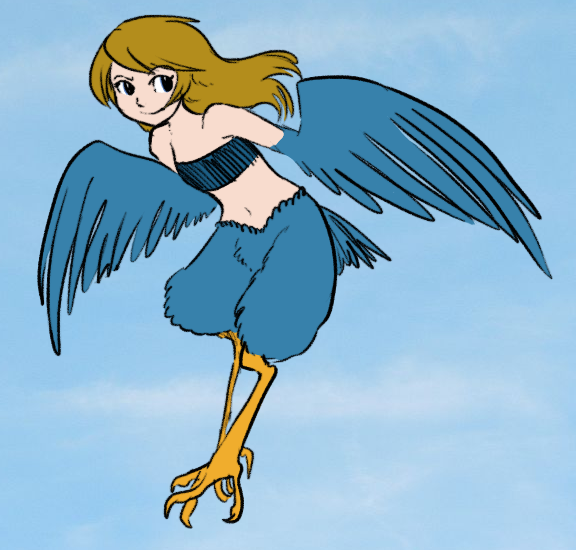 (Color) Harpy-Girl