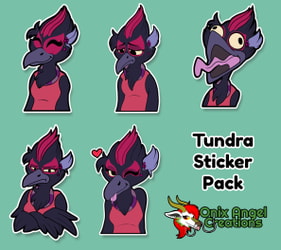 Commission: Tundra Sticker Pack
