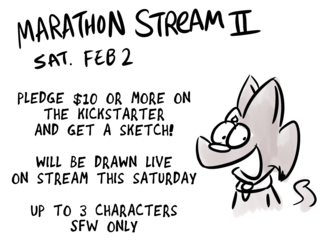Marathon Stream II! (February 2!)