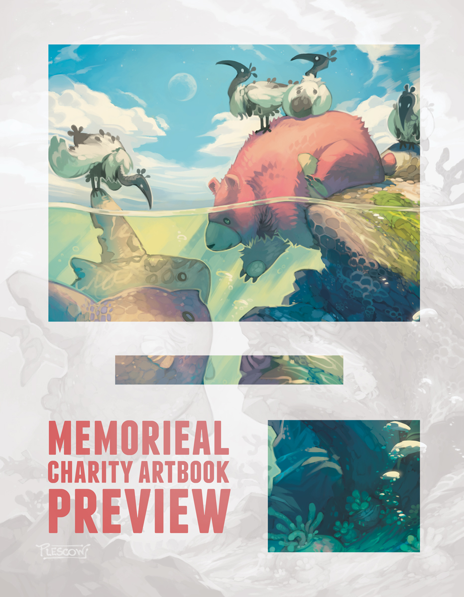 Memorieal Charity Artbook (preview!)