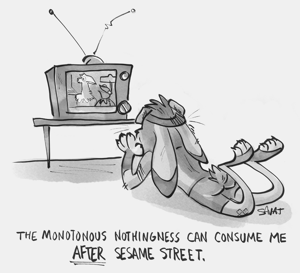 Most recent image: Comic: Sesame Street?