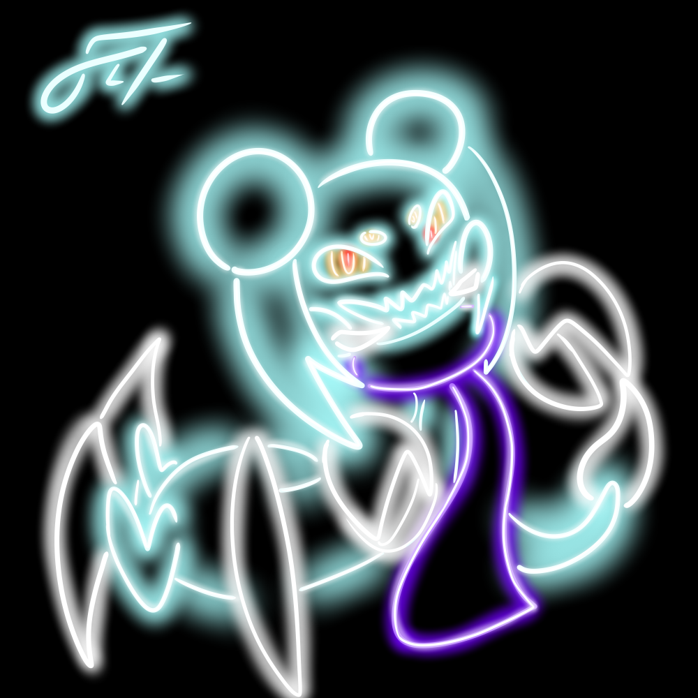 Most recent image: Spooky fizzy Neon
