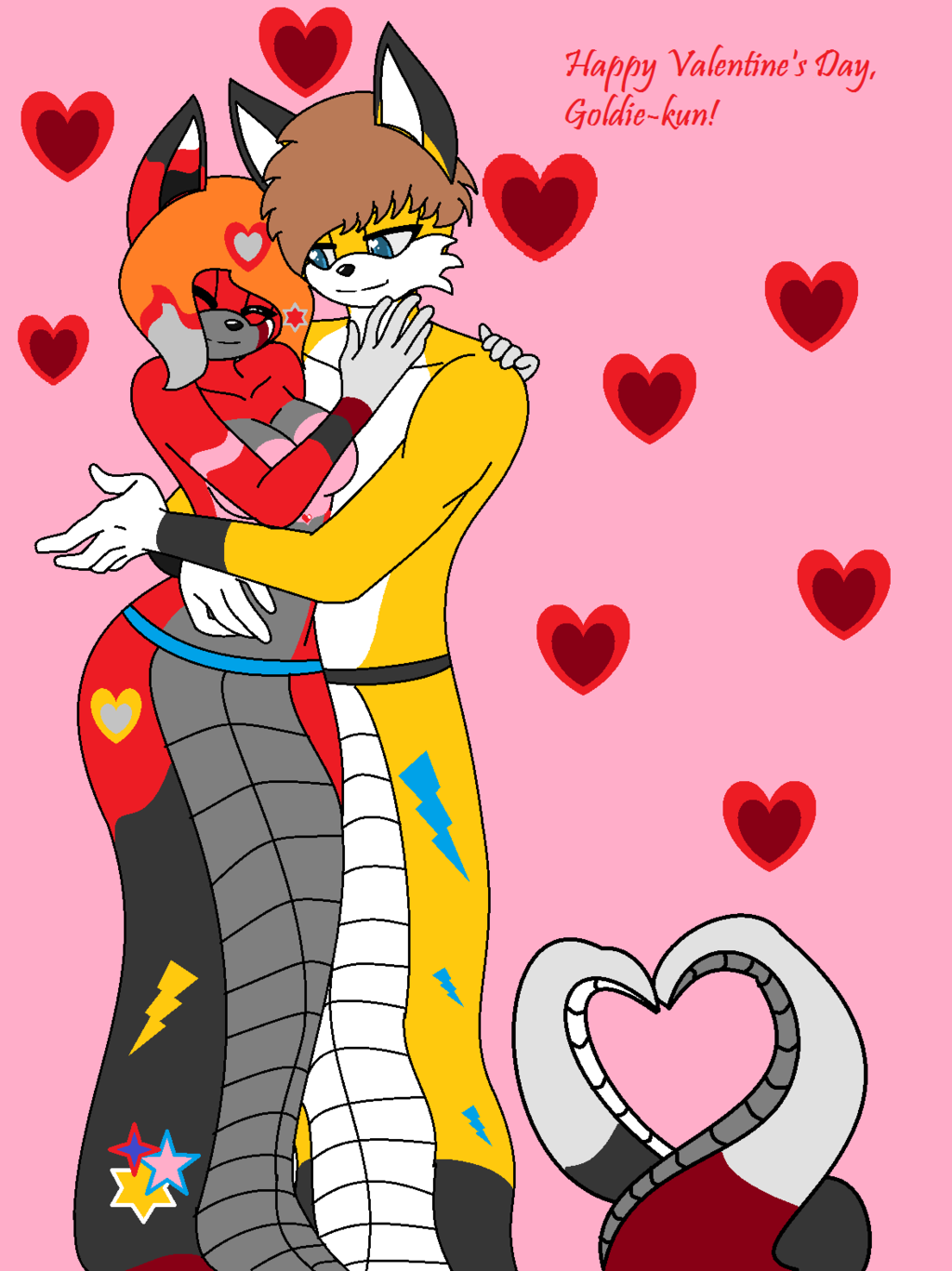 Happy Valentine's Day, Goldie~kun!