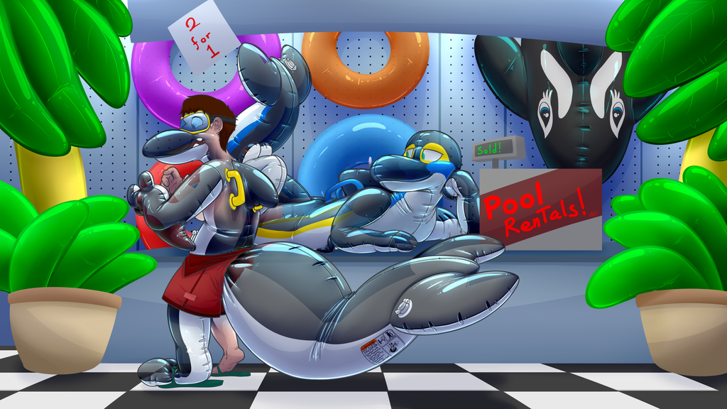 Pooltoy Dolphin Rental by Jac