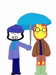 Sans And Grillby
