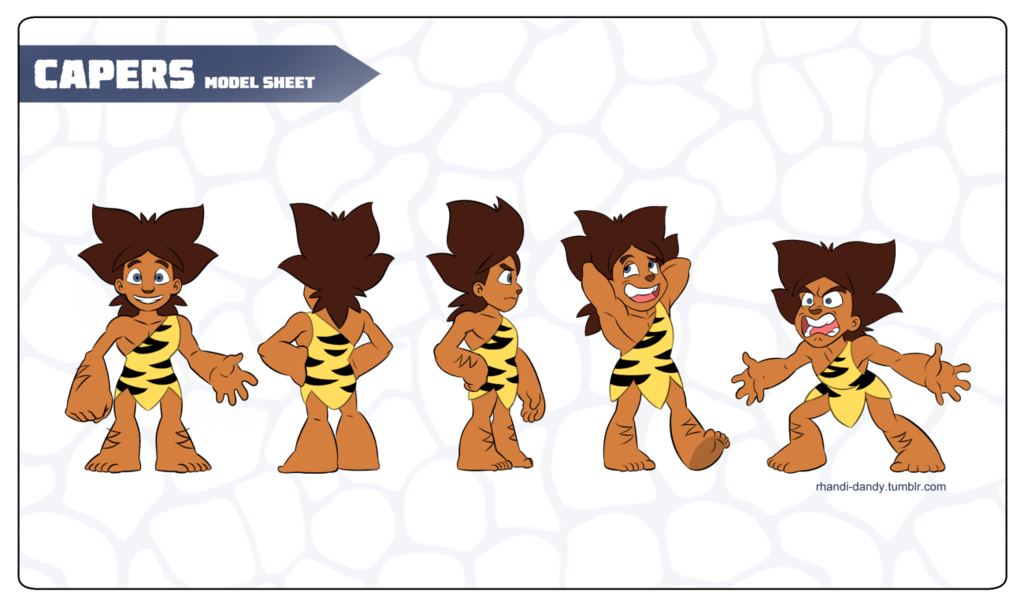 Featured image: Capers model sheet (2015)