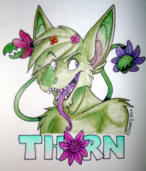 [Anthrocon] Thorn badge commission