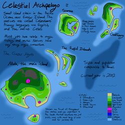 Celestial Archipelago Map