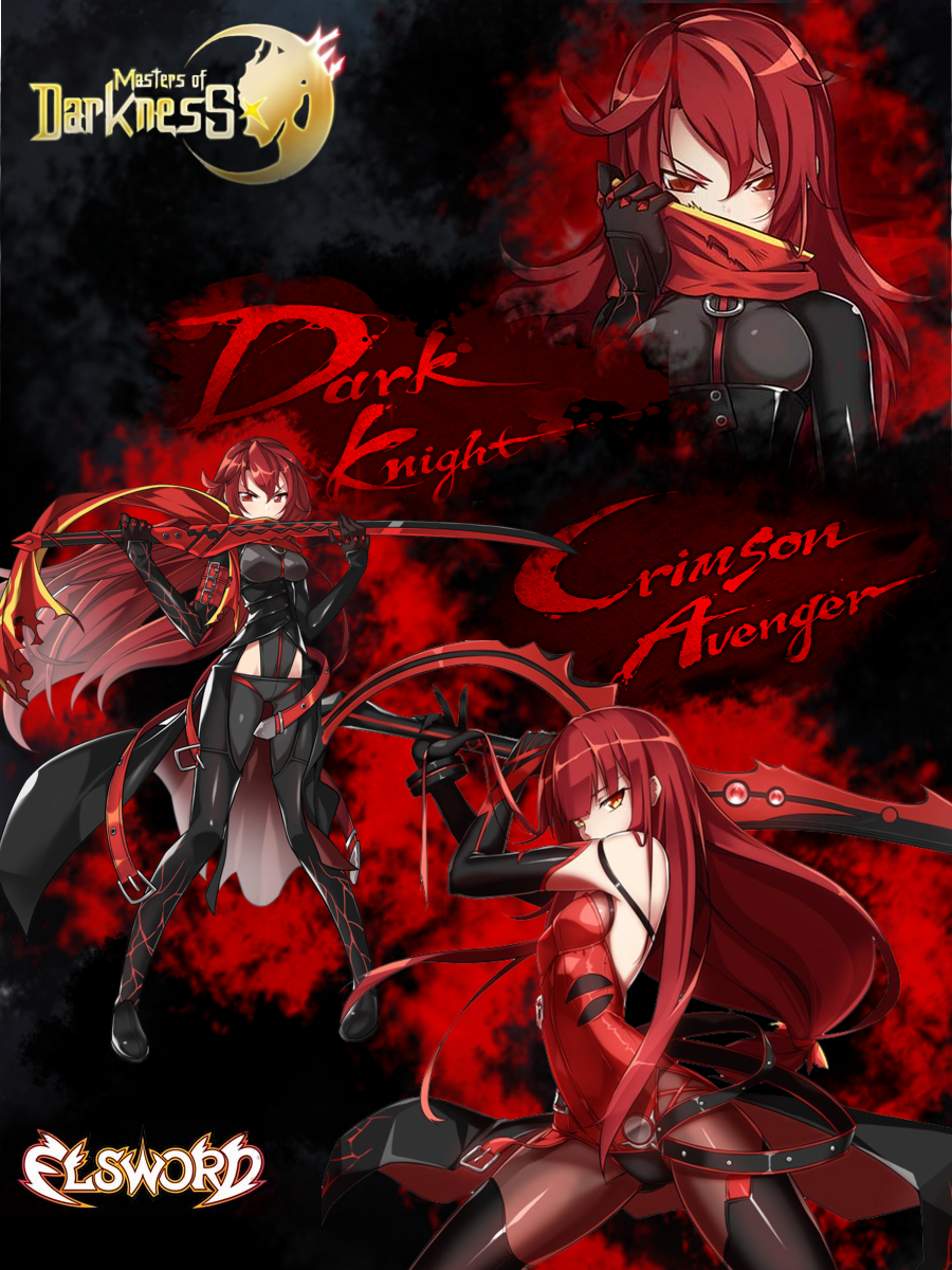 Dark Knight / Crimson Avenger Poster