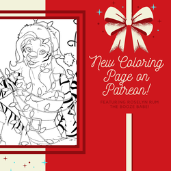 New Coloring Page on Patreon!