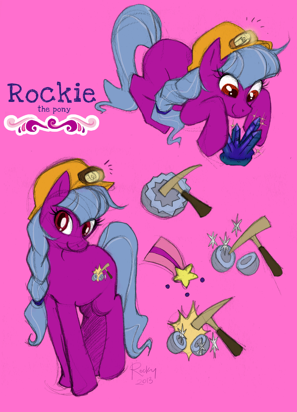 Rockie the My Little Pony