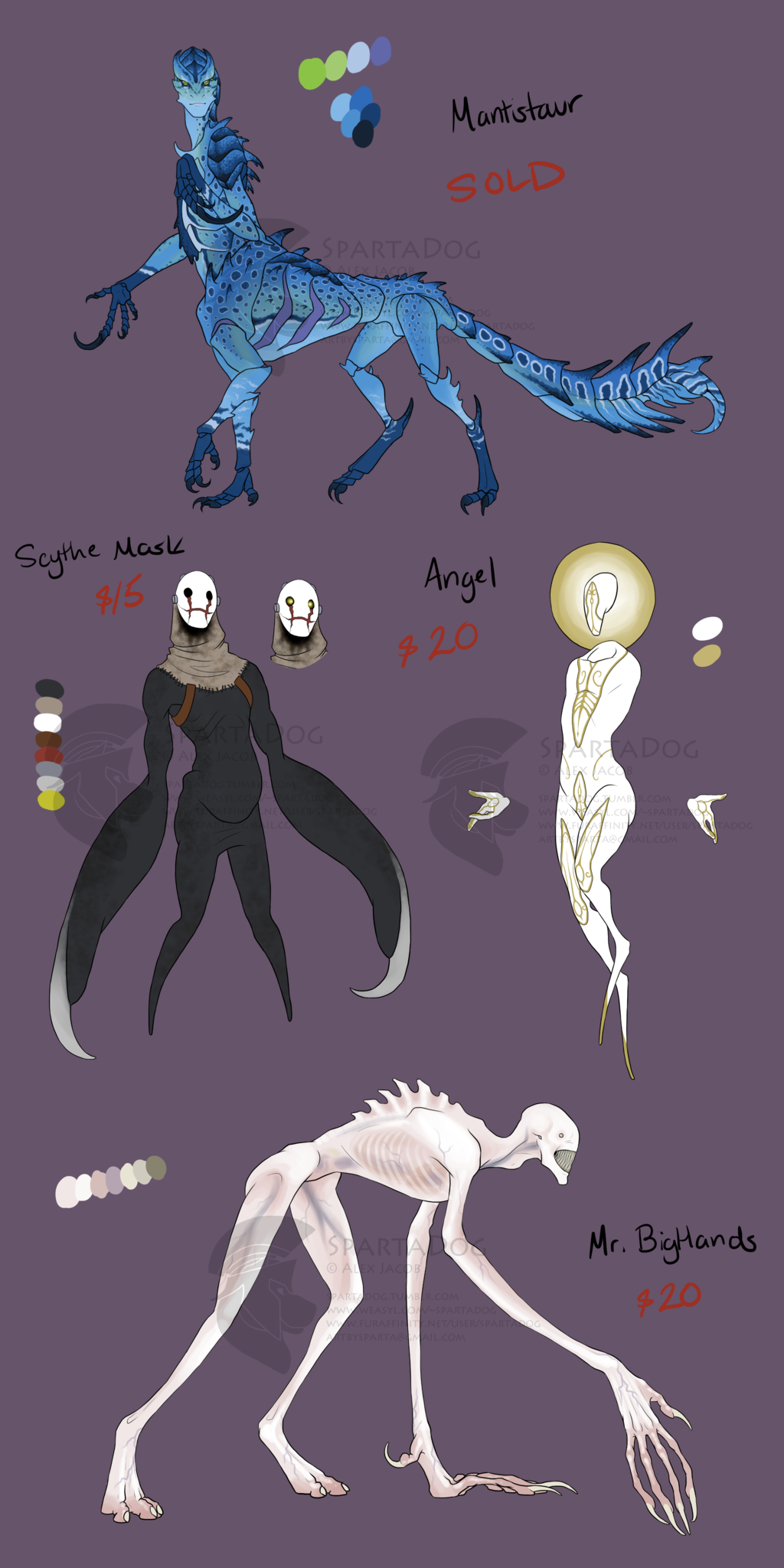 Monster Adoptables [ALL CLAIMED]