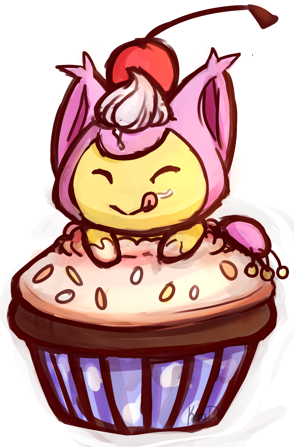 Skitty Cupcake