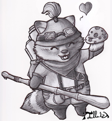 Teemo Doodle Commission