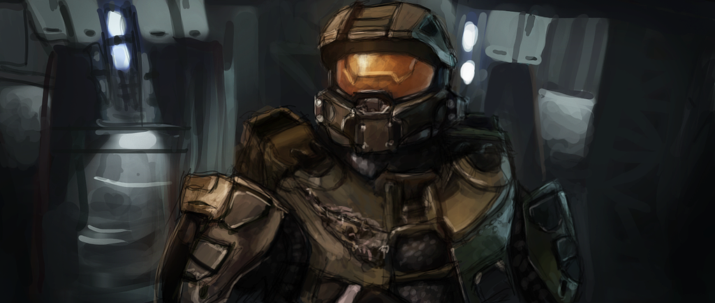 Halo 4 -- sketch 2