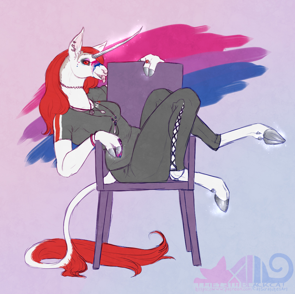 Most recent image: bisexuals don't understand chairs