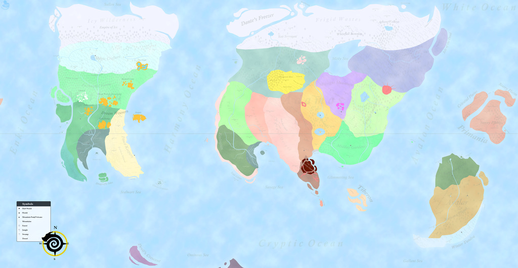 Spyro World Map (Sky)