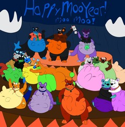 Happy Moo Year 2017! - by FluffyOttsel