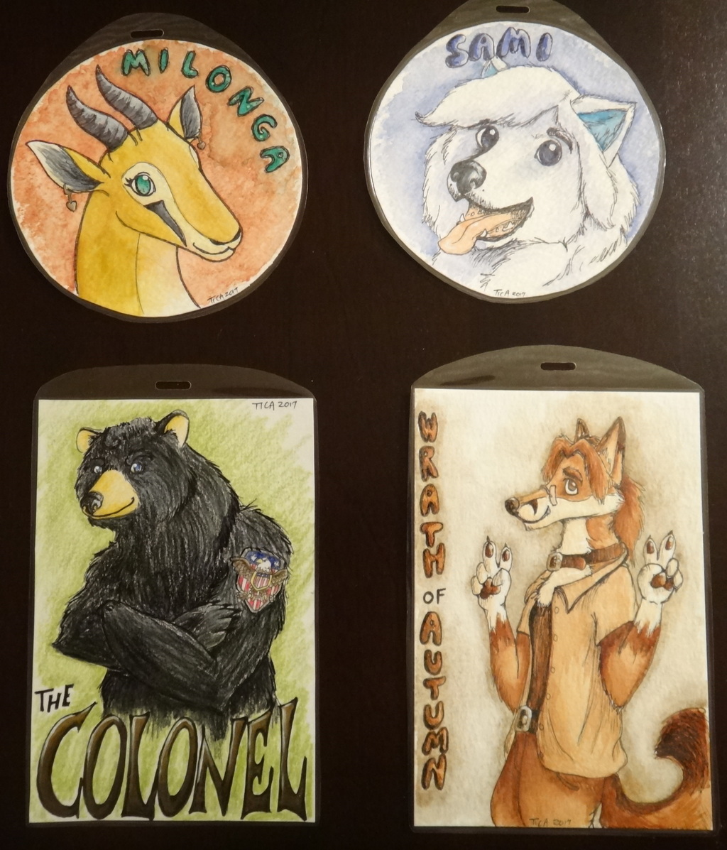 Example badges!!