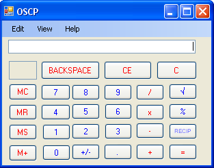 OSCP (Open Source Calculator Project)