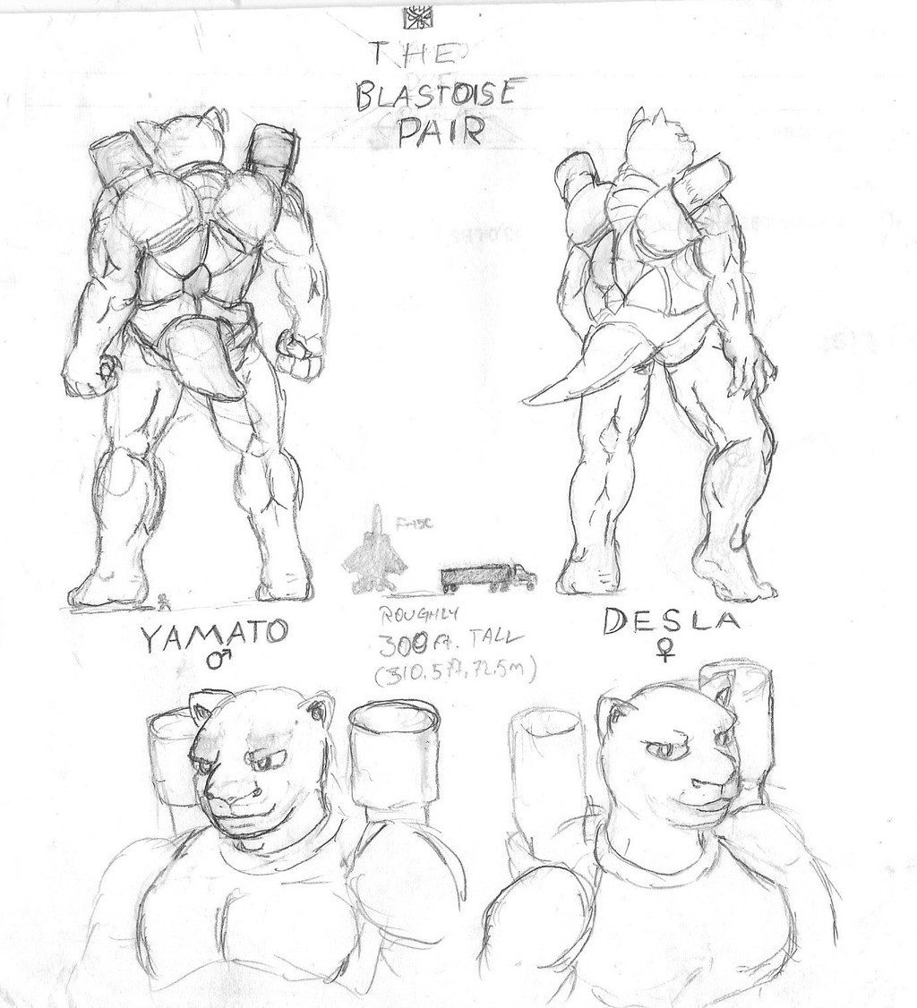 New Characters: The Blastoise Pair
