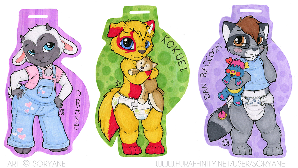 The Troublesome Three - Chibi Badges - FE2018
