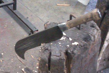 hand forged bill-hook