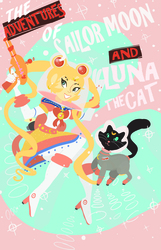 The adventures of Sailor Moon and Luna