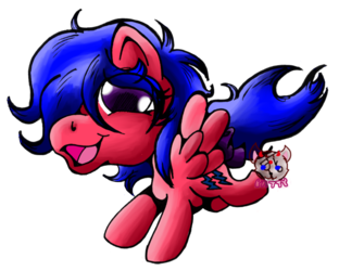 chibi ponies #5:  firefly (fan-art)