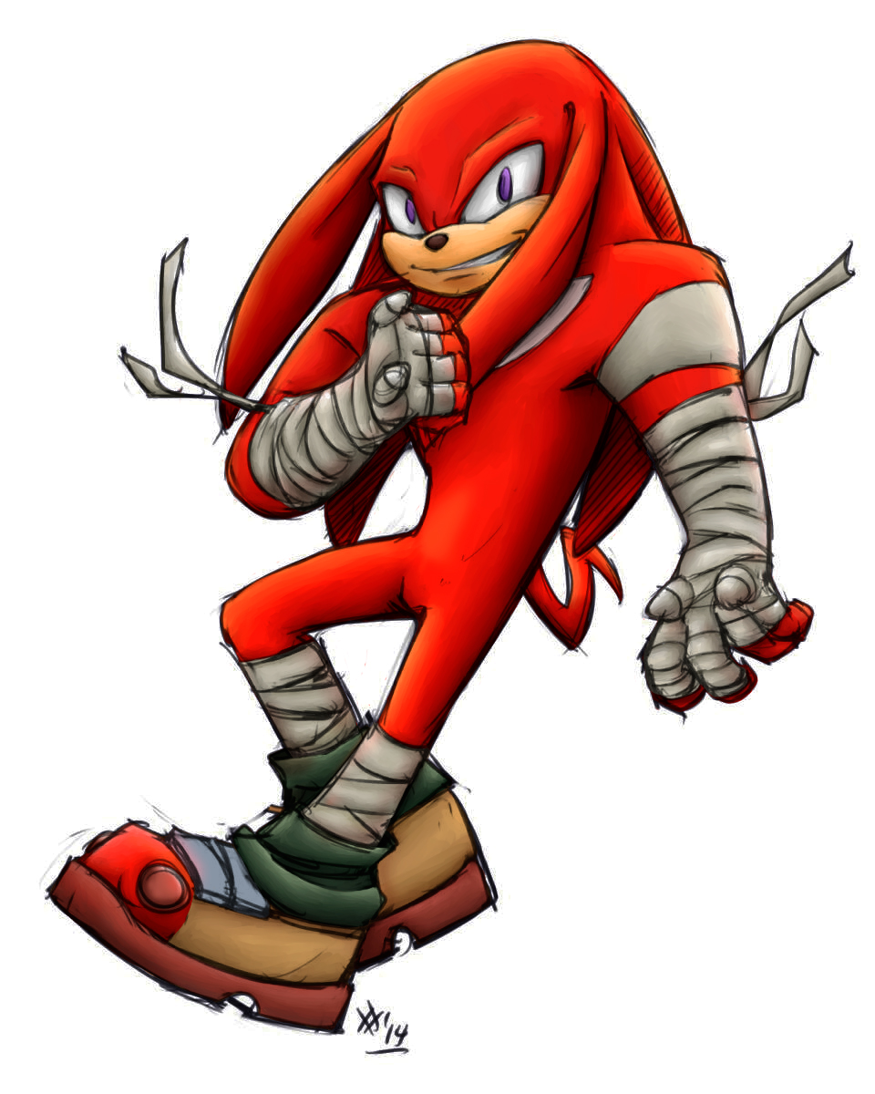 Coloring RrowdyBeast's Knuckles