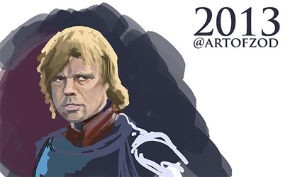 Warm up Sketch of Tyrion Lannister part 2