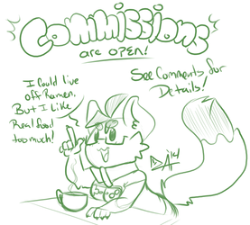 COMMISSIONS ARE OPEN!!