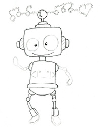 Dancing Robot sketch