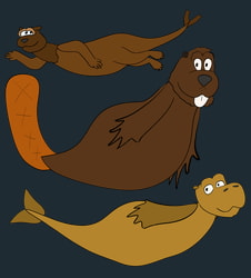 Sea Mammal Hybrid Creatures