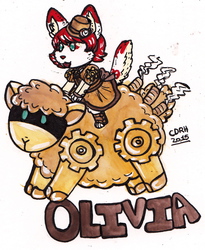 Olivia Sheep Rider