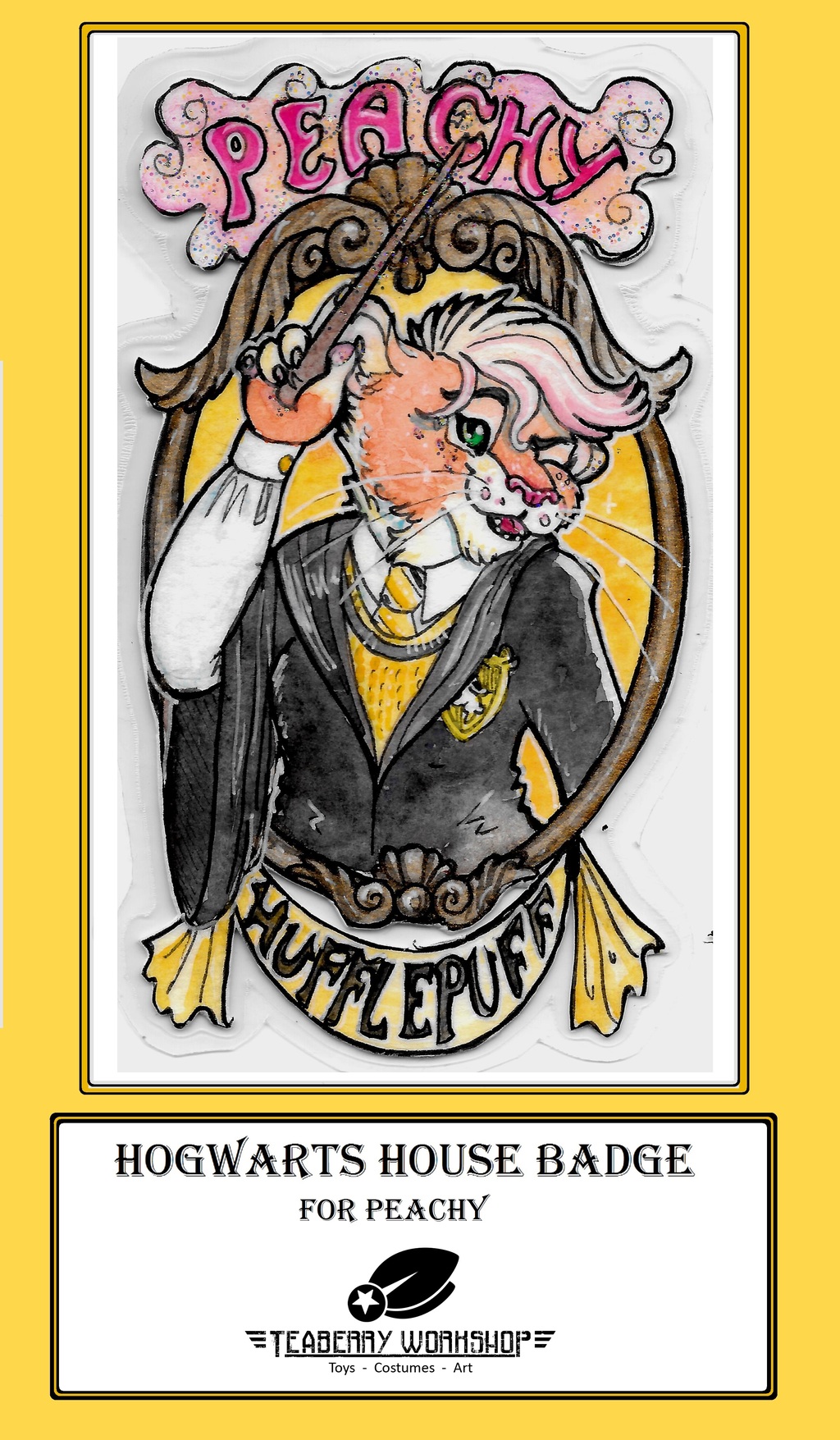 Most recent image: Hogwarts House Badge: Peachy