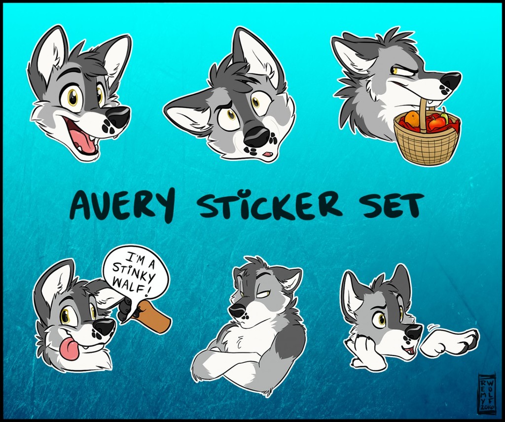 Avery Sticker Set