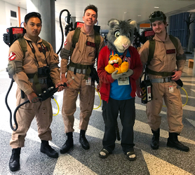 Peter meets the Ghostbusters (Fanime'19)