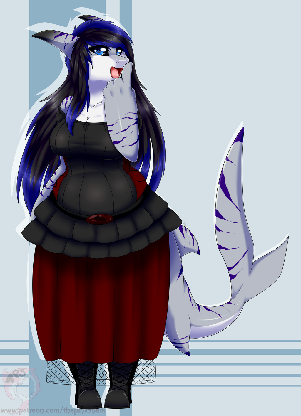 Yuna, The Goth Shark
