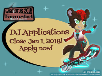 DJ Applications close Jan 1, 2018! 