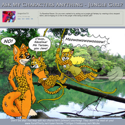 Ask My Characters - Jungle Girl?