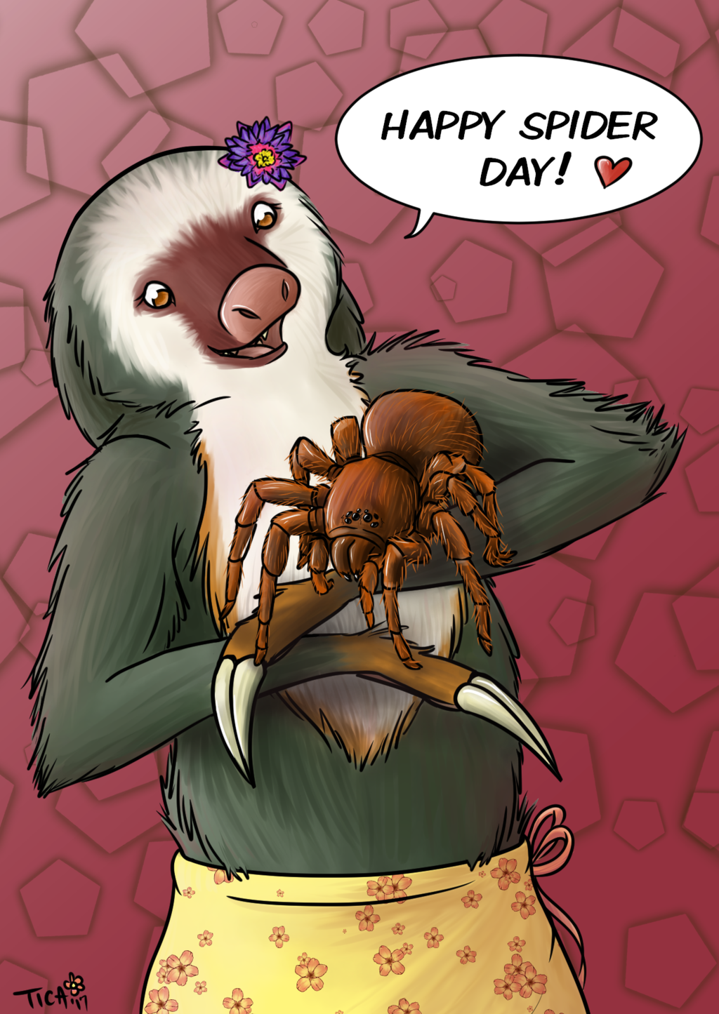 Happy (belated) Spider Day!