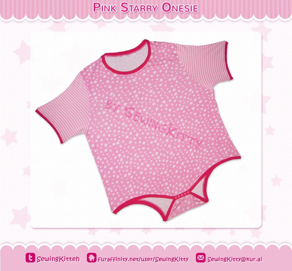 Pink Starry Onesie