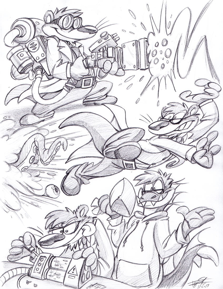 Sketchpage 37 - Don't Drink the Water